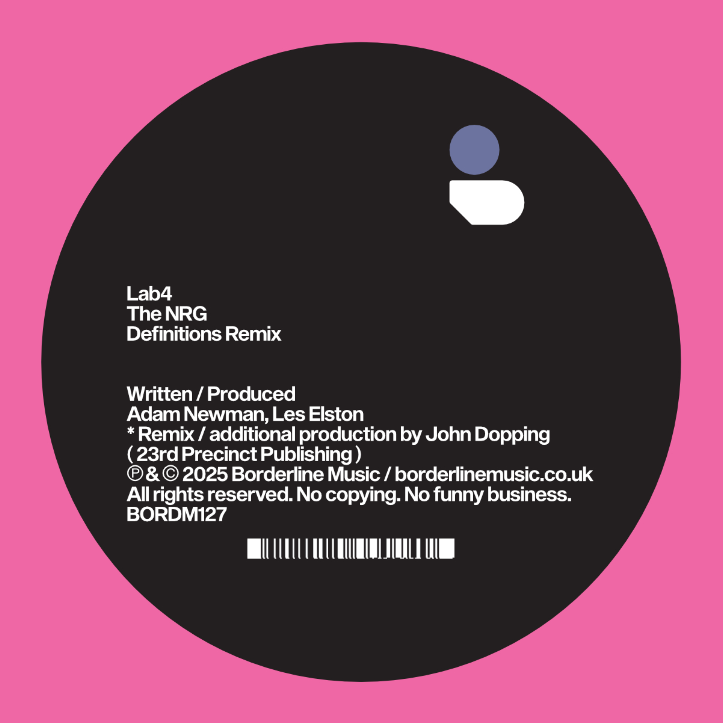 Lab4 - The NRG (Definitions Remix) cover art